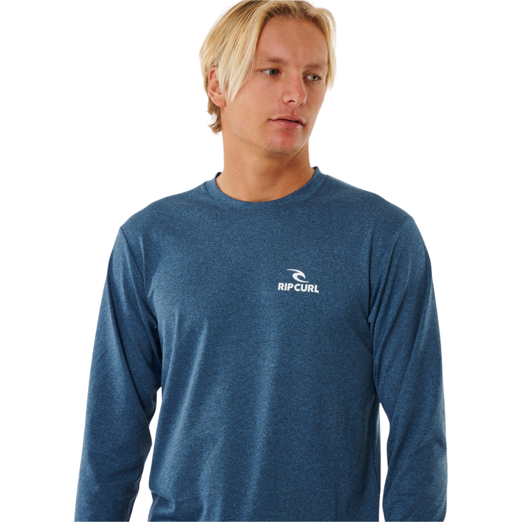 2026 Rip Curl M&auml;nner Stack UPF Langarm-Lycra-Weste 166MRV - Navy Marle